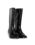 Chanel Quilted Rain Boots, side view