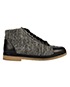 Chanel Crepe Desert Boots, front view