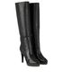 Chanel Knee High Boots, side view