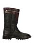 Chanel Zipped Biker Boots, front view