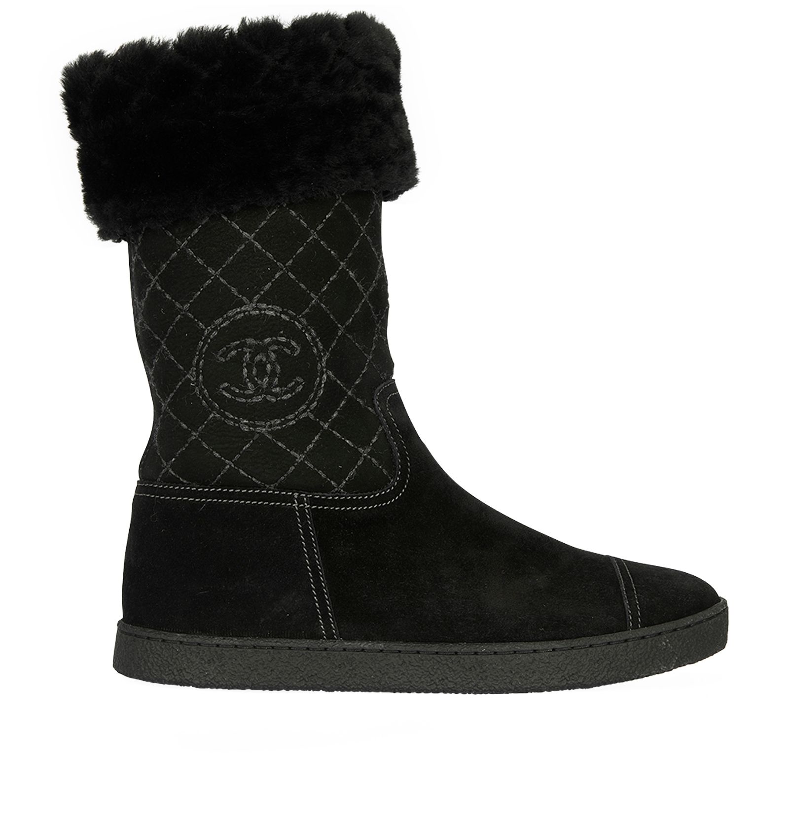 Chanel CC Winter Boots, Boots - Designer Exchange