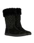 Chanel CC Winter Boots, side view