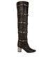Chanel 2017 Runway OTK Boots, front view