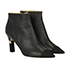 Chanel CC Pointed Toe Ankle Boots, side view