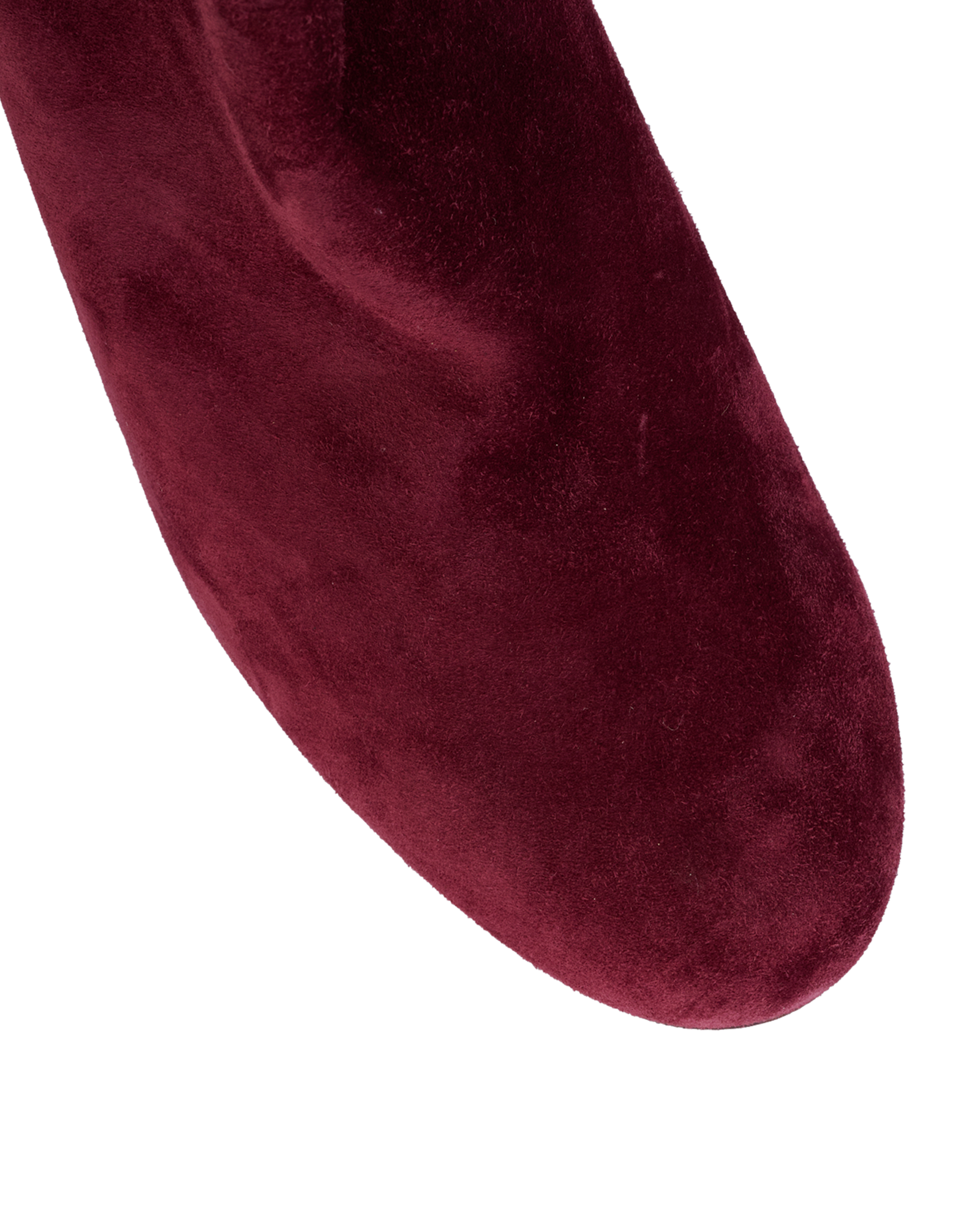 Chanel Ankle Boots, &pound;650, Shoes, Burgundy, Suede, Other view