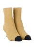 Chanel Cap Toe Ankle Boots, side view