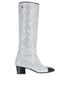Chanel Glitter Long 2017 Boots, front view