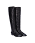 Chanel Riding Boots, side view