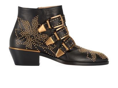 Chloe Studded Ankle Boots, front view