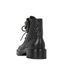 Chanel CC Combat Boots, back view
