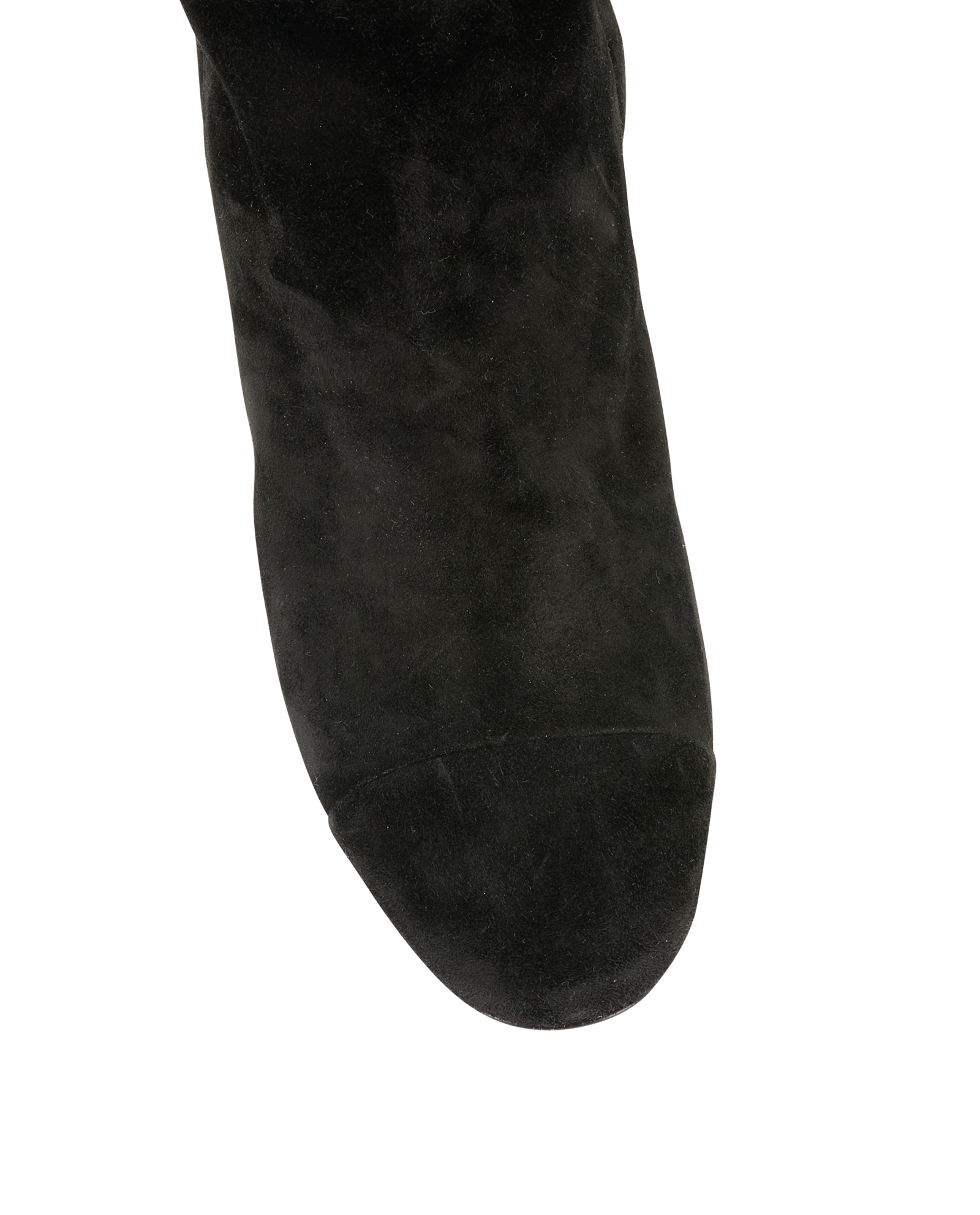 Chanel CC Boots, &pound;320, Shoes, Black, Suede, Other view