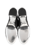 Chanel Pocket Ankle Boots, &pound;550, Shoes, Black/Silver, Fabric, Top view