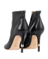 Chanel Peep Toe Ankle Boots, back view