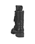 Chanel Quilted Lace Up Boots, back view
