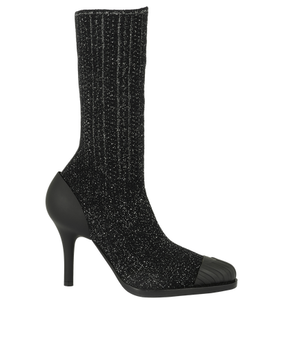 Chloe Monogram Sock Boots, front view