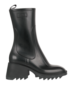 Chloe Betty Boots, Rubber, Black, UK3, B, 3*