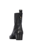Chloé Goldee Shiny 50MM Sock Ankle Boots, back view
