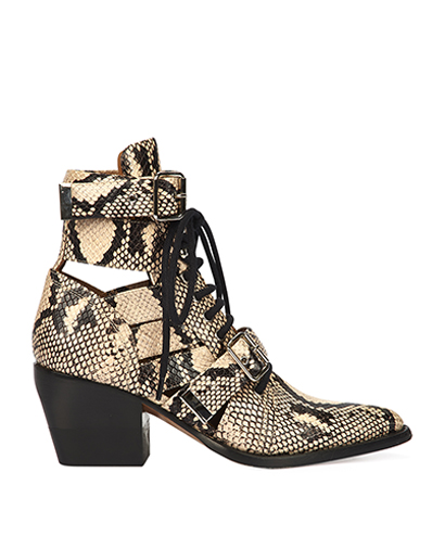 Chloé Rylee Printed Lace up Boots, front view