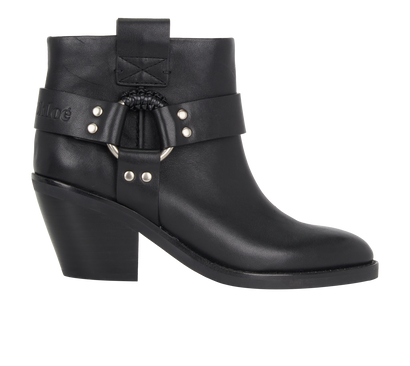 See By Chloe Buckle Ankle Boots, front view