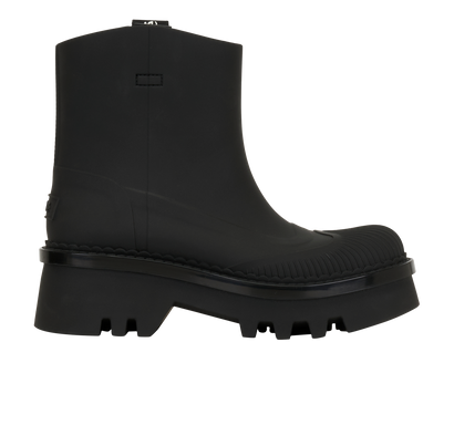Chloe Raina Rain Boots, &pound;175, Shoes, Black, Rubber, Front view