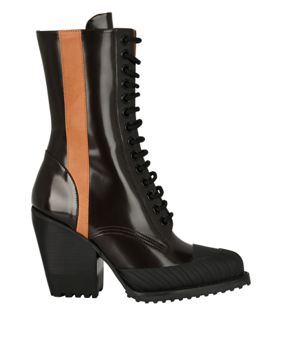 Chloe Rylee Boots, £190, Shoes, Brown, Leather, Front view