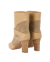 Chloé Block Heel Ankle Boots, back view