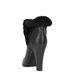 Dior Shearling Trim Ankle Boots, back view