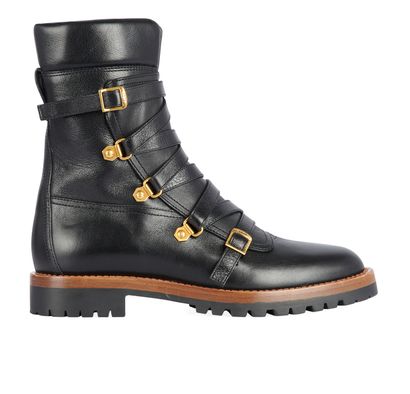 Christian Dior Strap Ankle Boots, front view