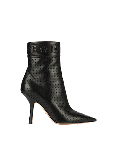 Christian Dior Perforated Ankle Boots, front view