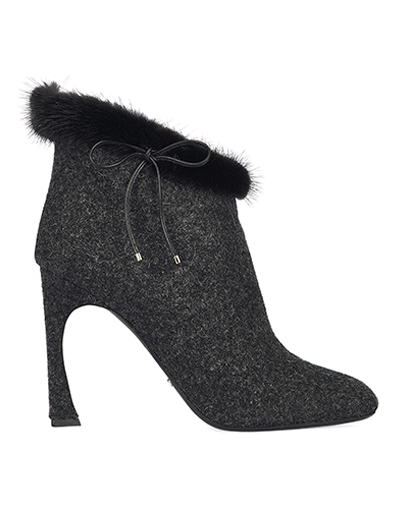Christian Dior Ankle Boots, front view
