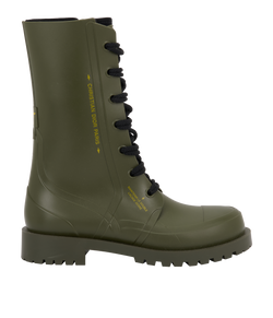 Christian Dior Diorcamp Boots, Rubber, Green, UK5, 3*