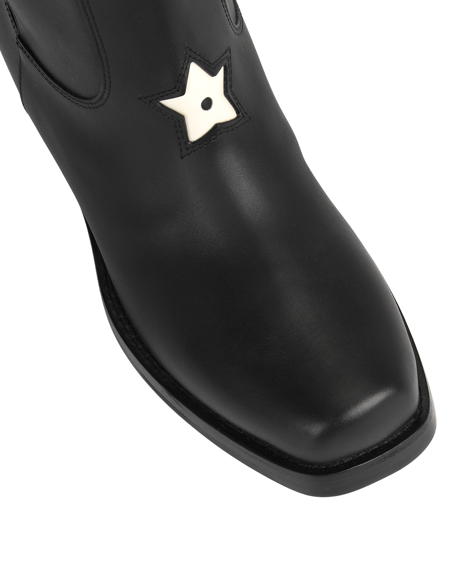 Christian Dior Western Boots, &pound;450, Shoes, Black, Leather/Shearling, Other view