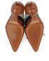 Christian Dior Laced Stiletto Ankle Boots, top view