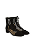 Dior Naughtily-D Fishnet Boots, side view