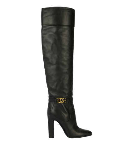 Dolce & Gabbana Over The Knee Boots 105mm, front view