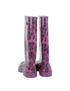 Dolce & Gabbana Animalier Rain Boots, back view