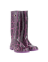Dolce & Gabbana Animalier Rain Boots, side view