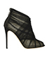 Dolce & Gabbana Keira Tulle Ankle Boots, front view