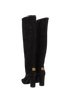 Dolce & Gabbana Knee High Boots, &pound;450, Shoes, Black, Suede, Back view