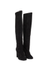 Dolce & Gabbana Knee High Boots, &pound;450, Shoes, Black, Suede, Side view