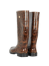 Dolce & Gabbana Leopard Print Wellington Boots, back view