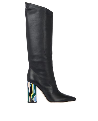 Emilio Pucci Knee High Boots, front view