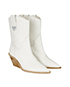 Fendi Leather Cowgirl Boots, side view