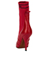 Fendi Ribbed Stretch Knit Boots, back view