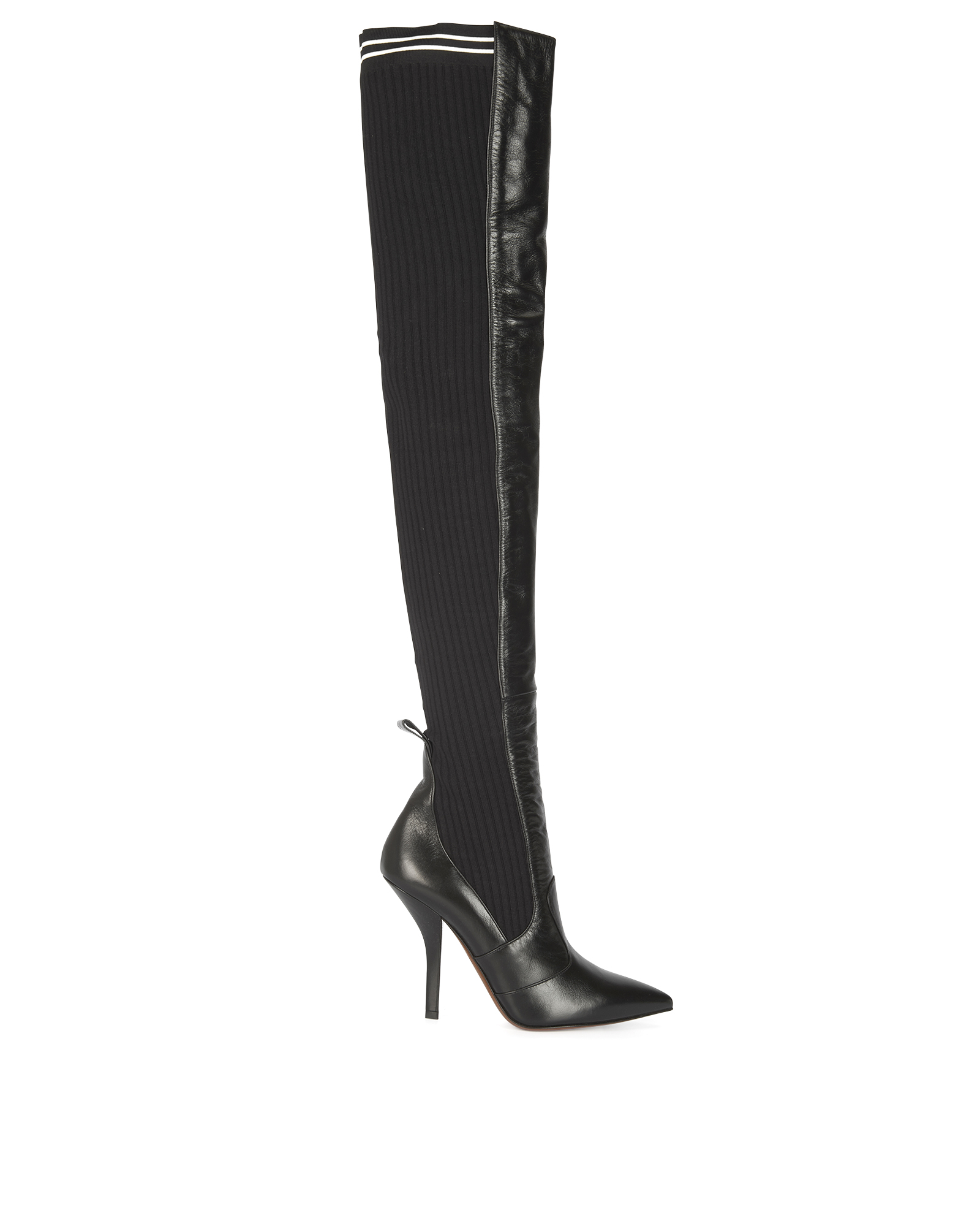 Fendi rockoko over the knee boots on sale