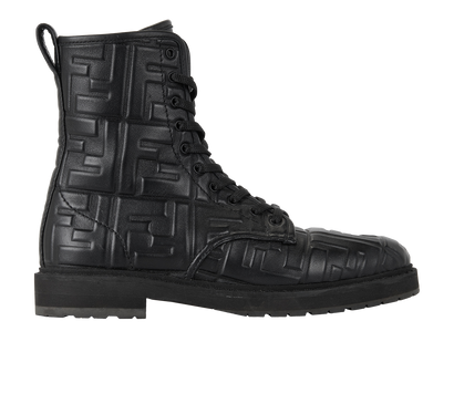 Fendi FF Biker Boots, front view