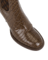 Fendi Croc Embossed Ankle Boots, other view