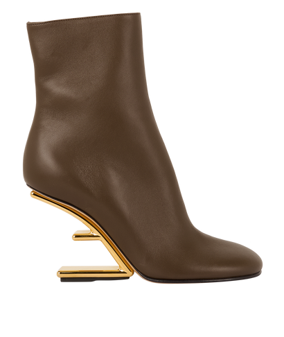 Fendi First Heeled Ankle Boots, front view