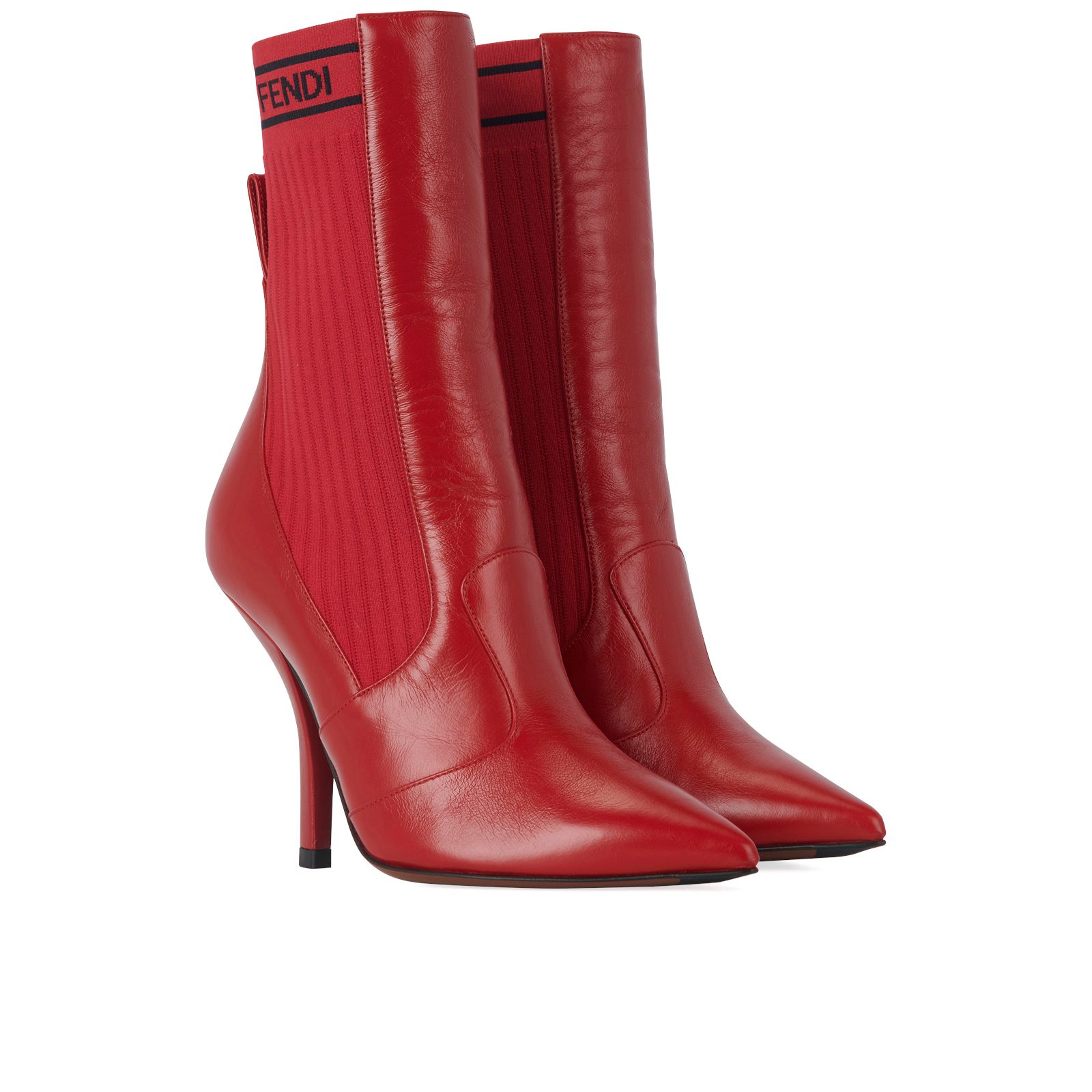 Fendi sock 2025 ankle boots