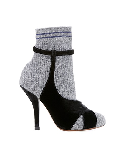 Fendi Sock Ankle Boots, front view